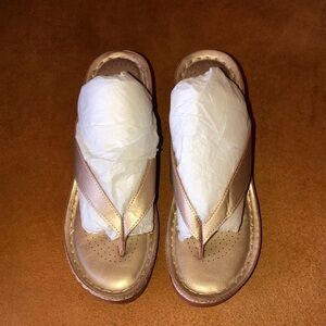 Chic Metallic Women's Sandals